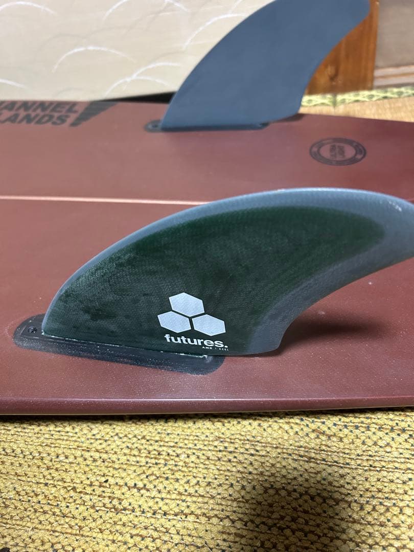 CI FISH 5'7\" フィン&ボードカバー付き