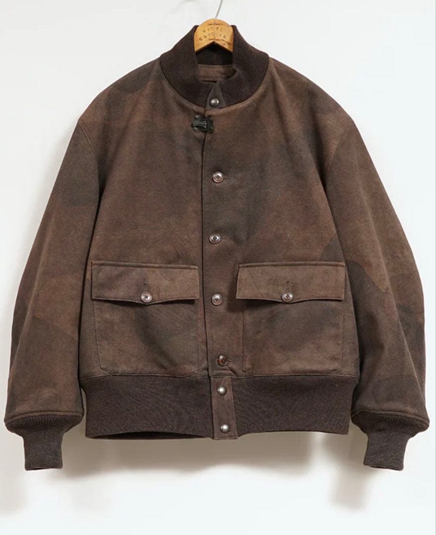 ナイジェルケーボン カモウルトラスェード　A-1ジャケット　48