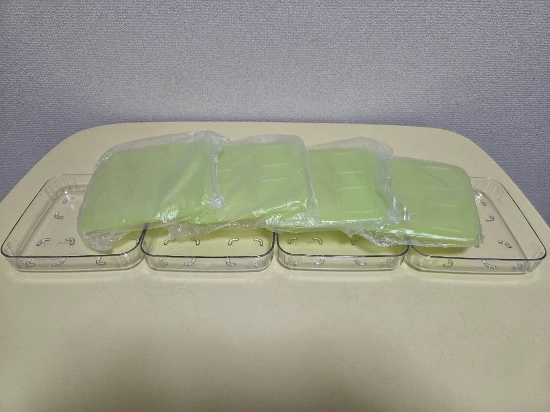 【新品・未使用】タッパーウェア クリアメイト 17点セット (トレイ付き)