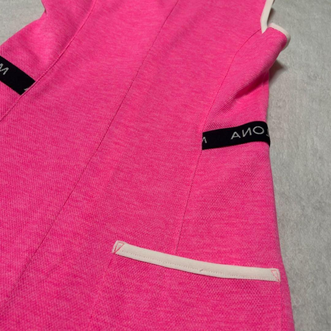 未使用　マークアンドロナ　ワンピース　ピンク　Dormie Polo Dress