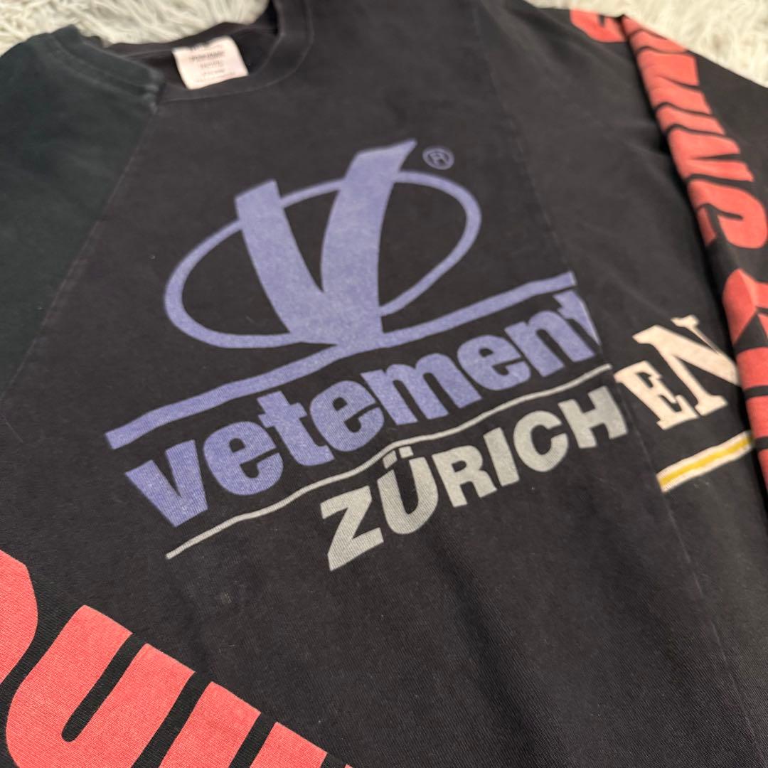 ヴェトモン VETEMENTS 18SS 再構築 ロンT 長袖カットソ