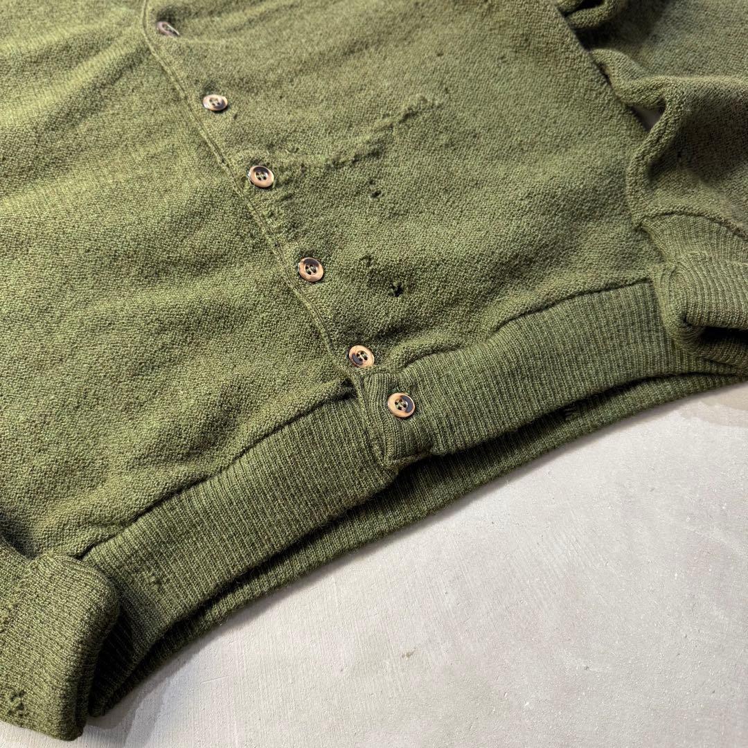 トップス 60-70s TOWN CRAFT ALPACA WOOL cardigan