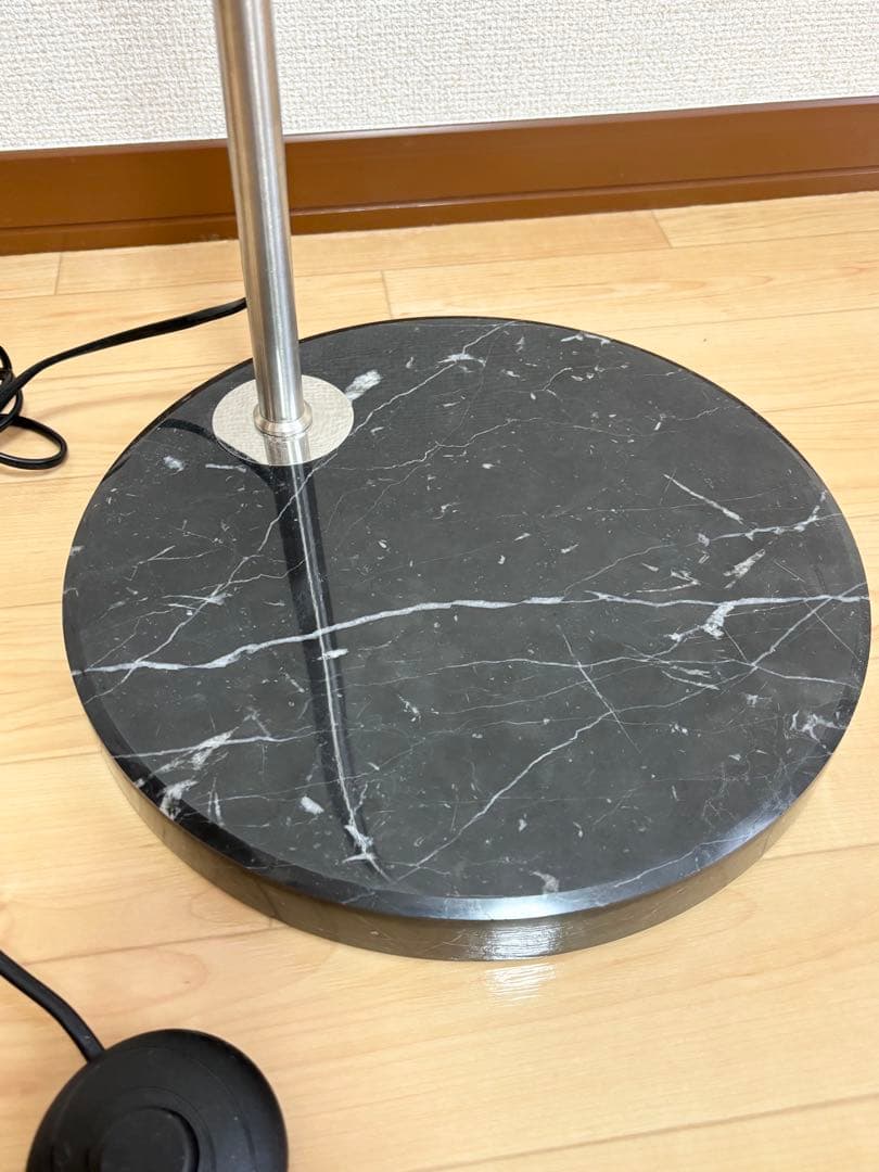 【セール中】北欧アーチ型フロアランプ（シルバー）調光調色可能/Sサイズ