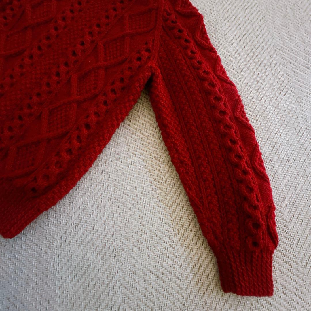 Athena Designs アテナデザイン アラン編みニット