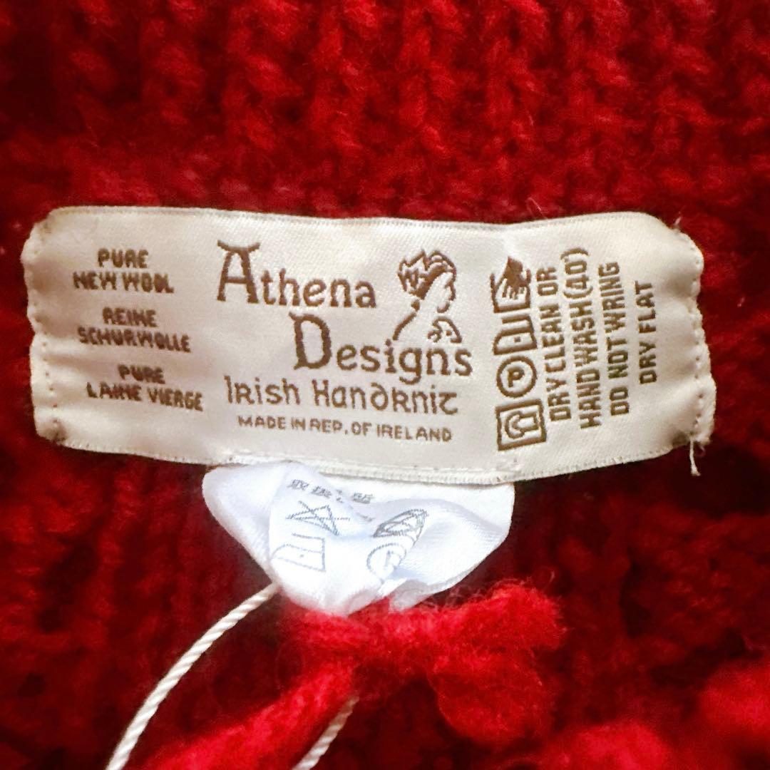 Athena Designs アテナデザイン アラン編みニット