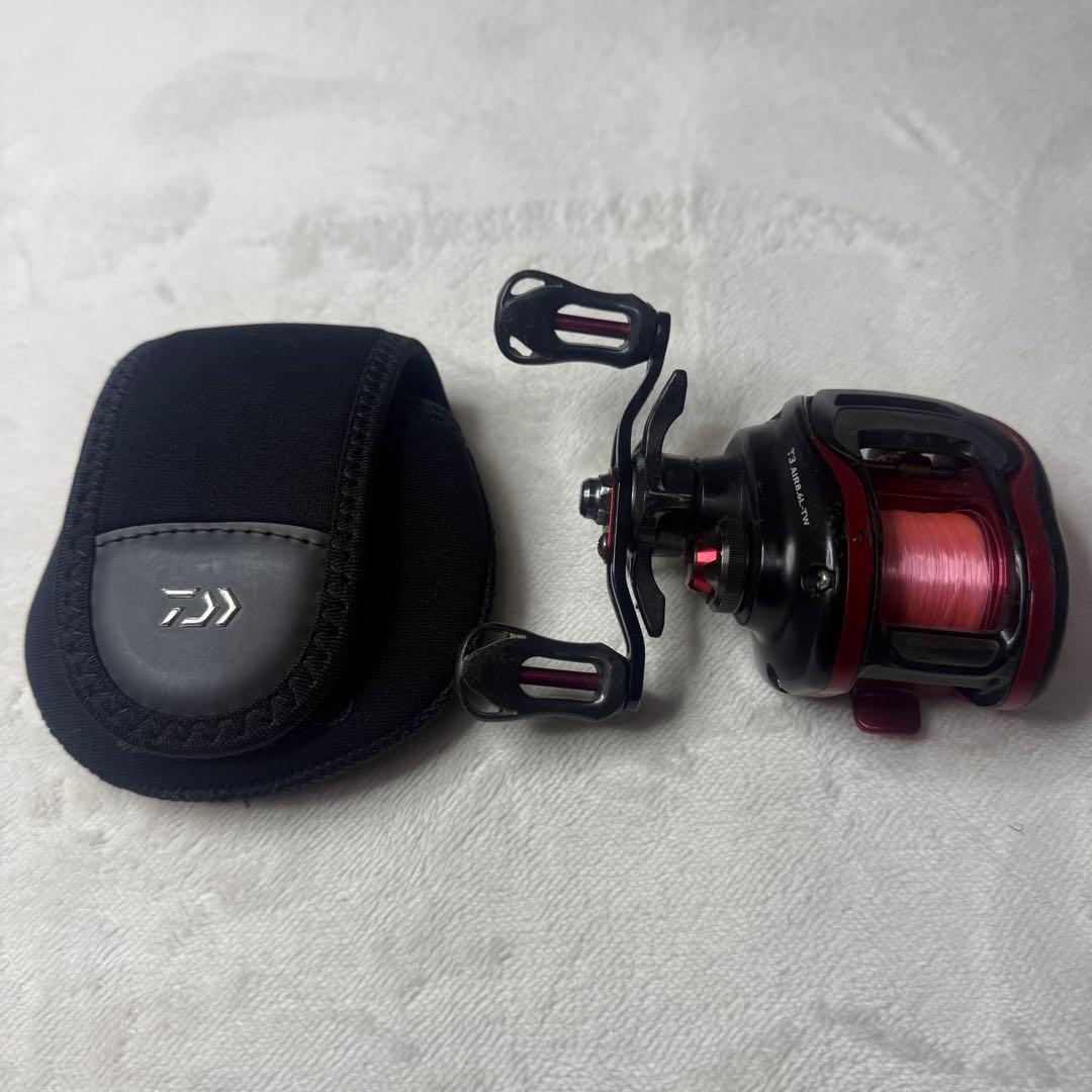 ダイワ　T3 air 8.6L-TW ベイトフィネス　左巻き　カバー付き