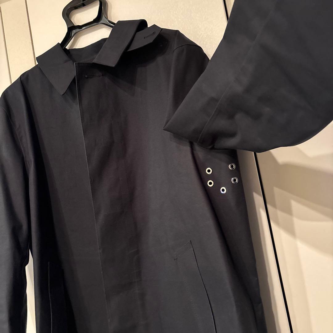 Mackintosh マッキントッシュ　メンズコート　size40 黒　ゴム引き