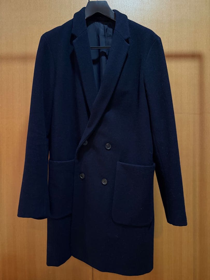 JIL SANDER ジルサンダー ダブルブレスト ロングコート