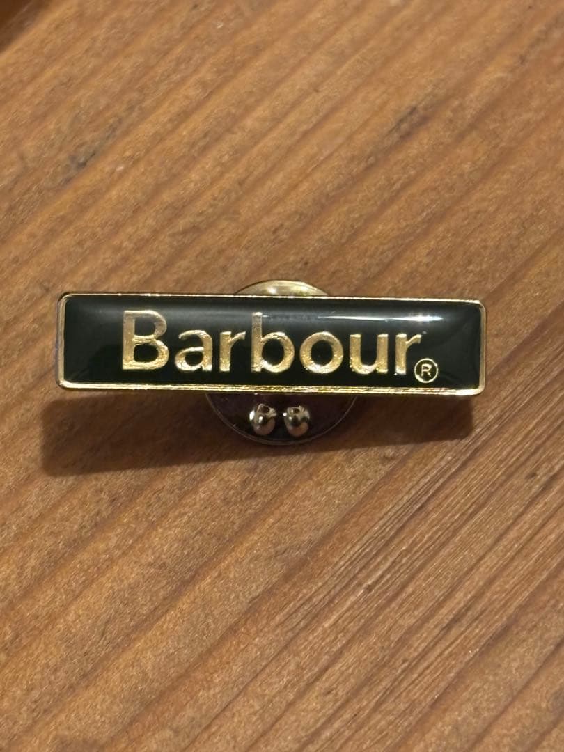 美品 Barbour border SL サイズ36 ダークネイビー