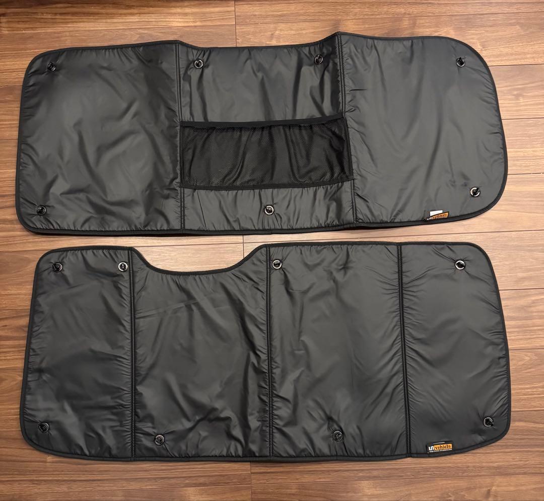 キャラバン プレミアムGX用　遮光パッド　フロント3面 / リア5面