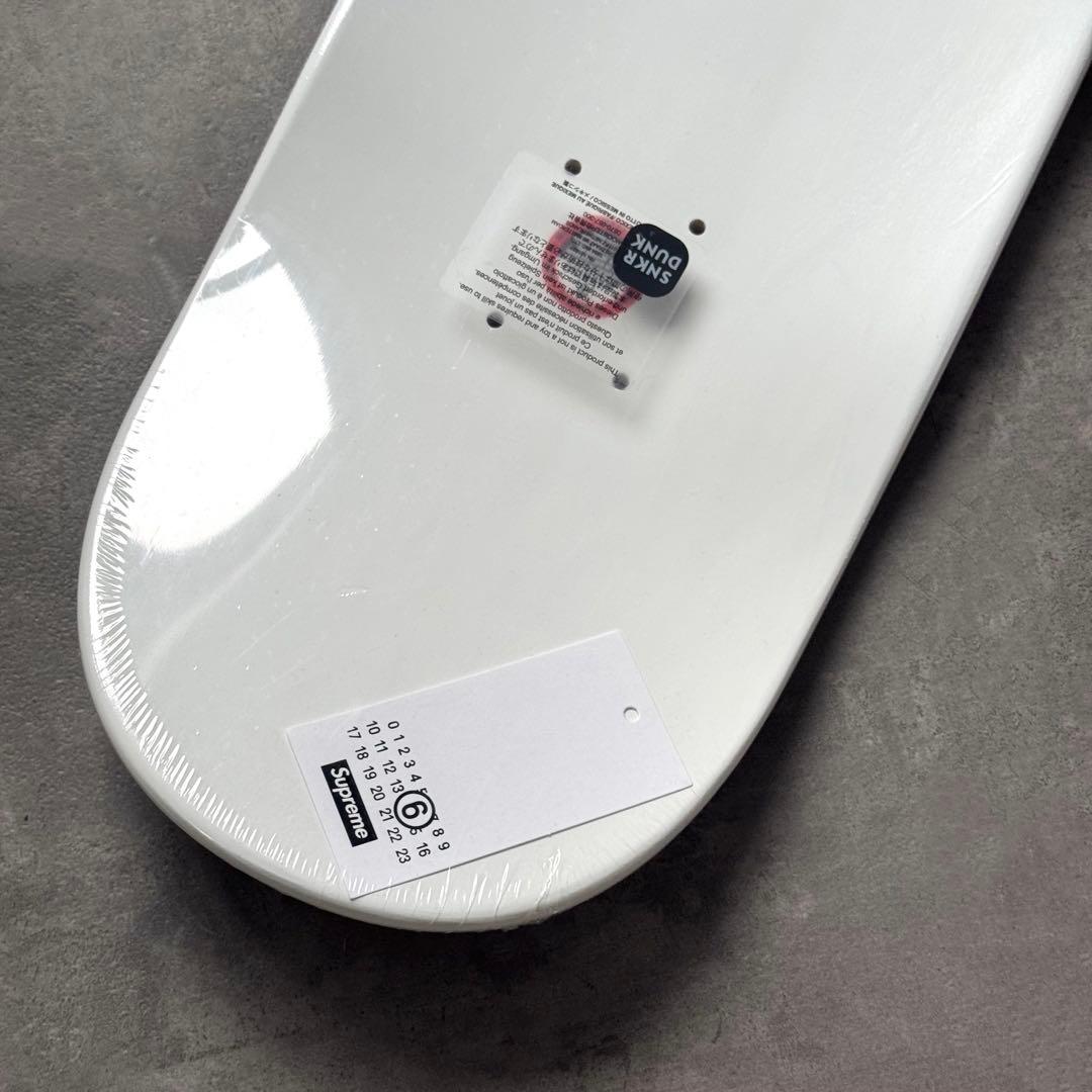 【新品】Supreme x MM6 Skateboard \"White\"