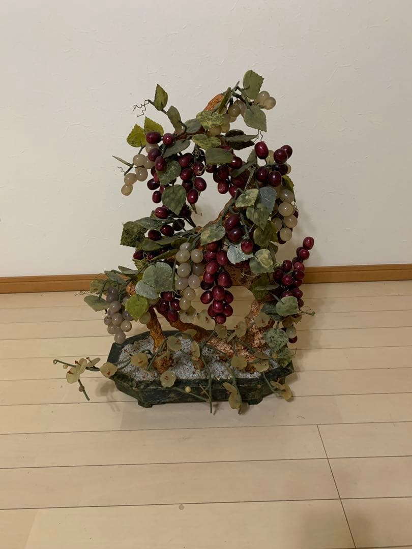 ミニちゃん　(ベビーショップ)さん専用 葡萄の木のオブジェ　縁起物　インテリア