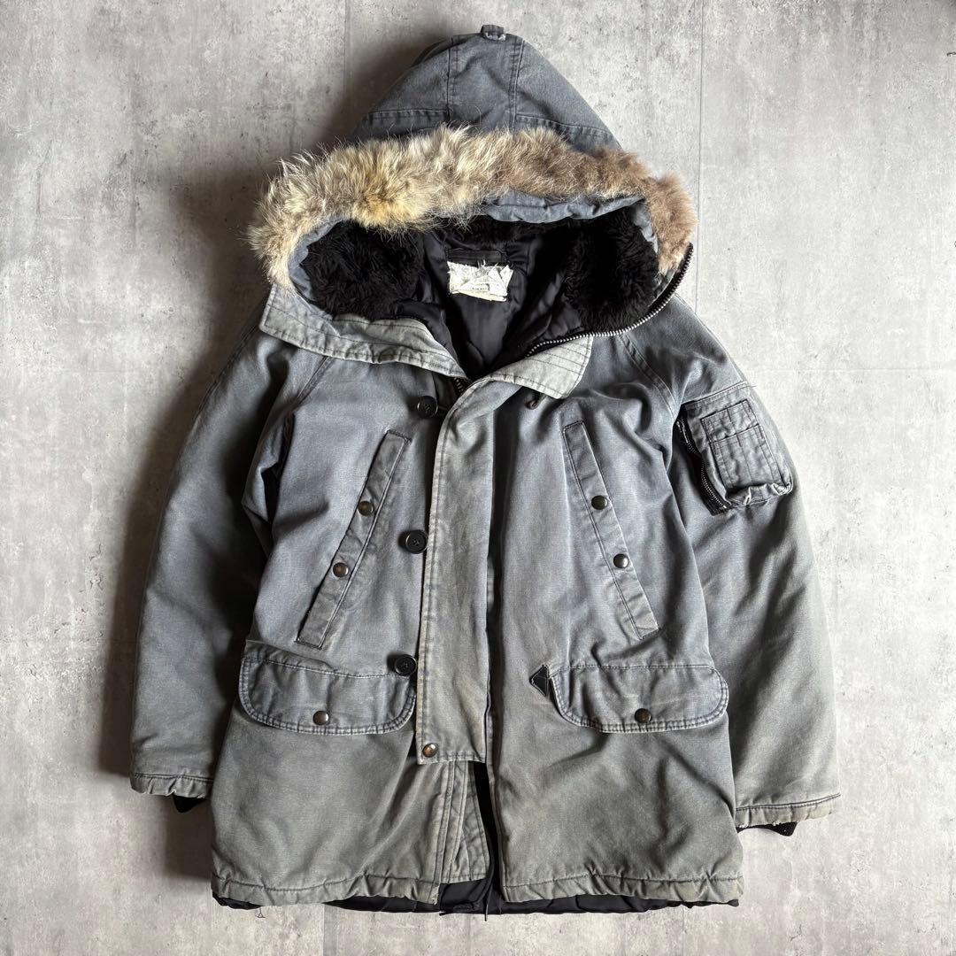 【SPIEWAK】N-3B フライトジャケット　usa製　ファー　y2k お兄系