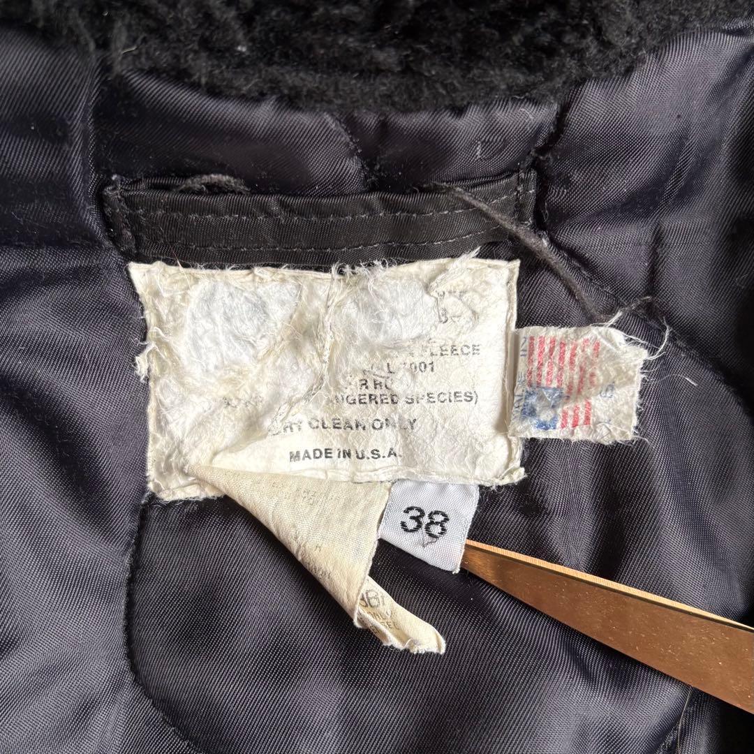 【SPIEWAK】N-3B フライトジャケット　usa製　ファー　y2k お兄系