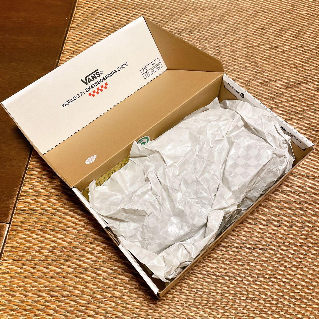 VANS スニーカー　スケート　ローファー　レザー　ブラック　24cm