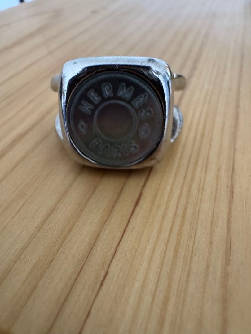 HERMES エルメス リングコロゾ　セリエ　刻印 #58 18号　常田