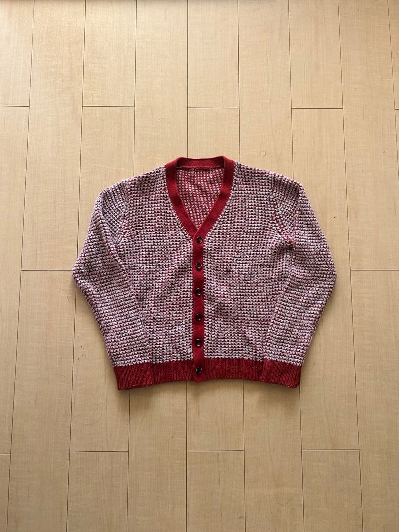 【archive】90s multicolored knit cardigan