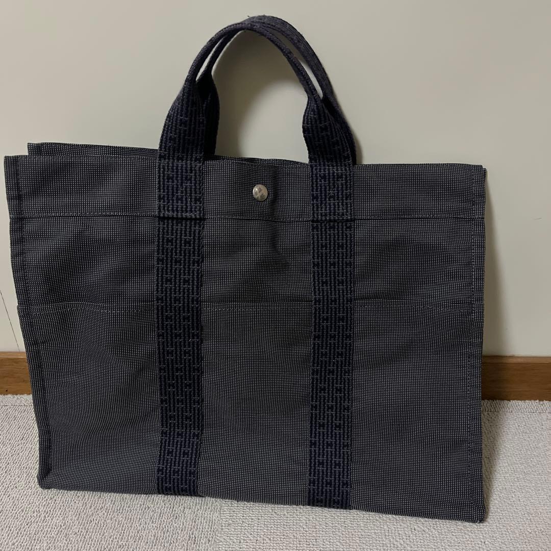 HERMES エルメス エールライントート MM トートバッグ カデナ付き