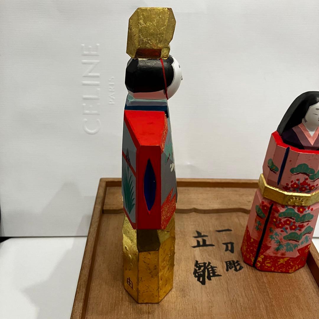 最終値下げ　奈良一刀彫　雛人形　雛飾り