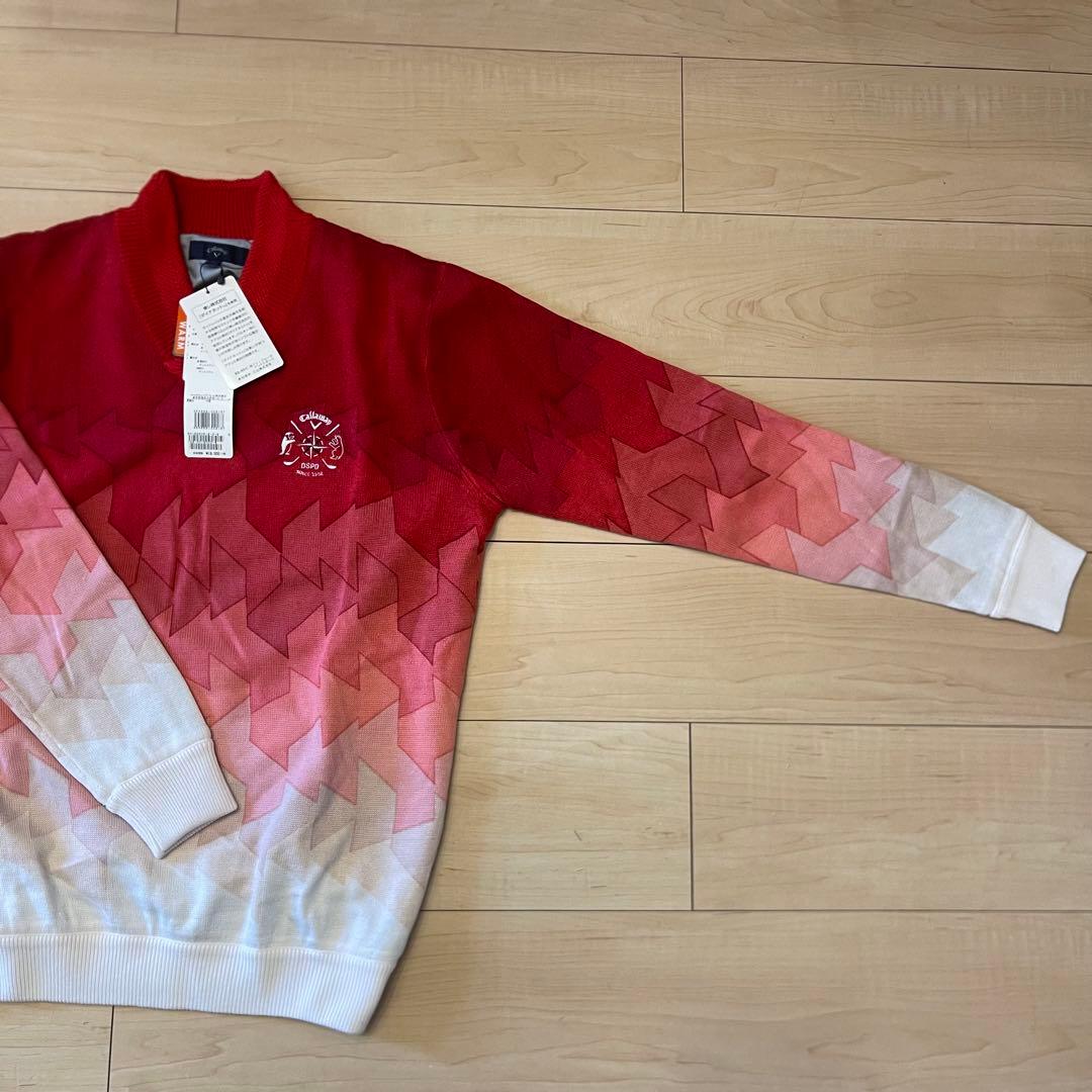 キャロウェイ　防寒　セーター　生地　風除け