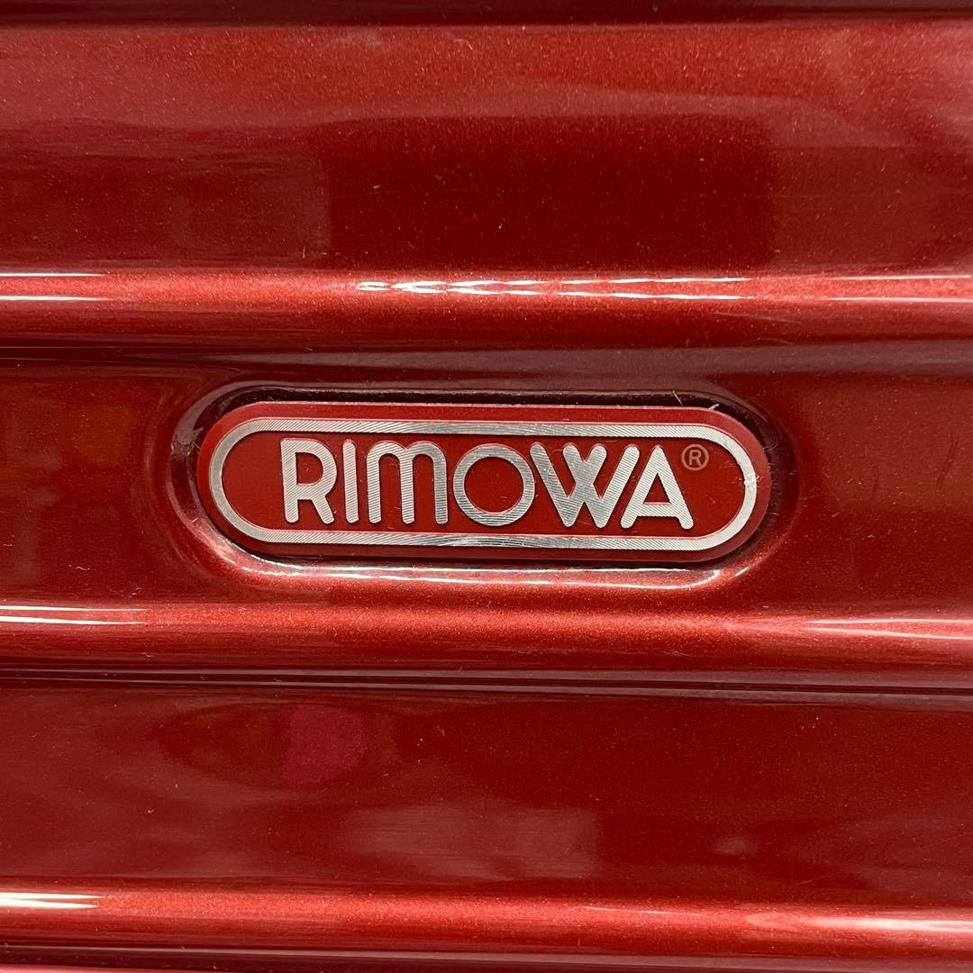 リモワ キャリーケース スーツケース サルサ 四輪 トラベル ビジネス レッド