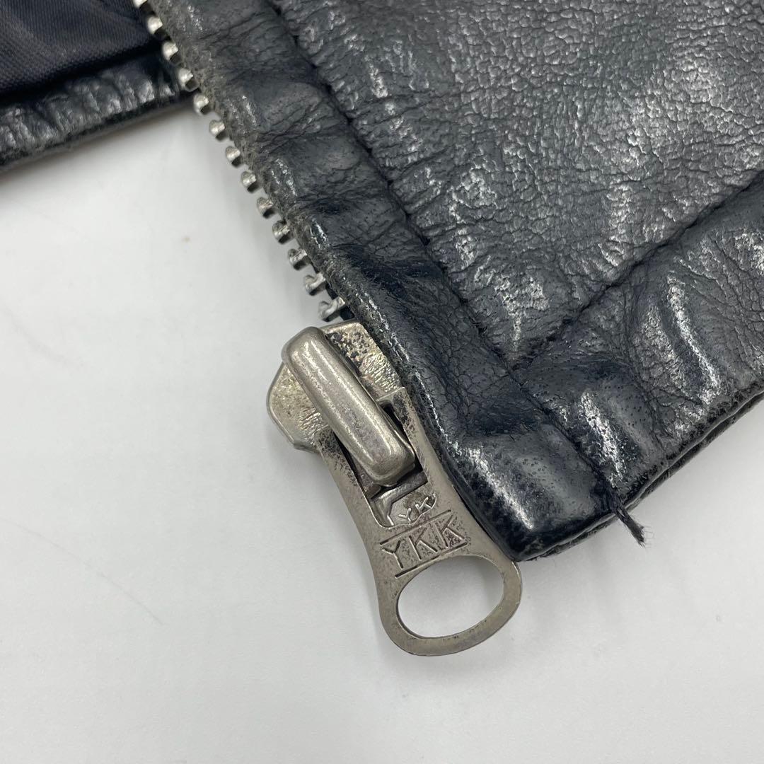 45rpm レザージャケット　キルティング素材　レディース　M