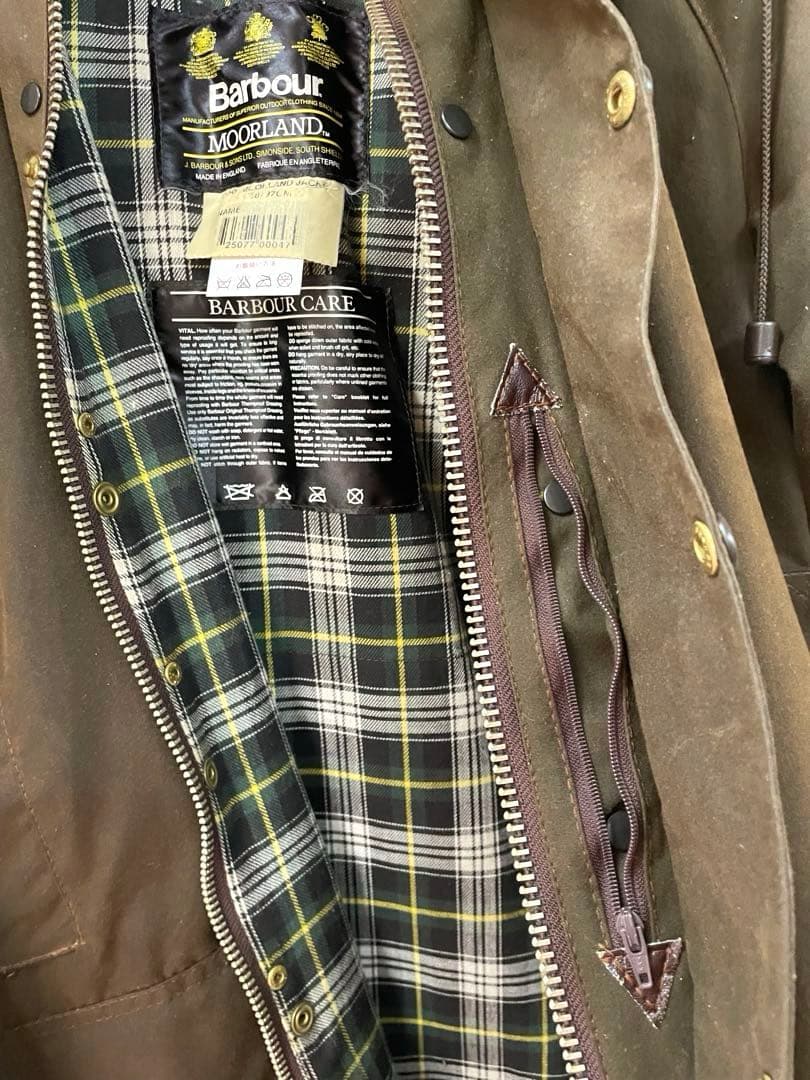 jojo 1031さん限定Barbour Moorland ジャケット カーキ