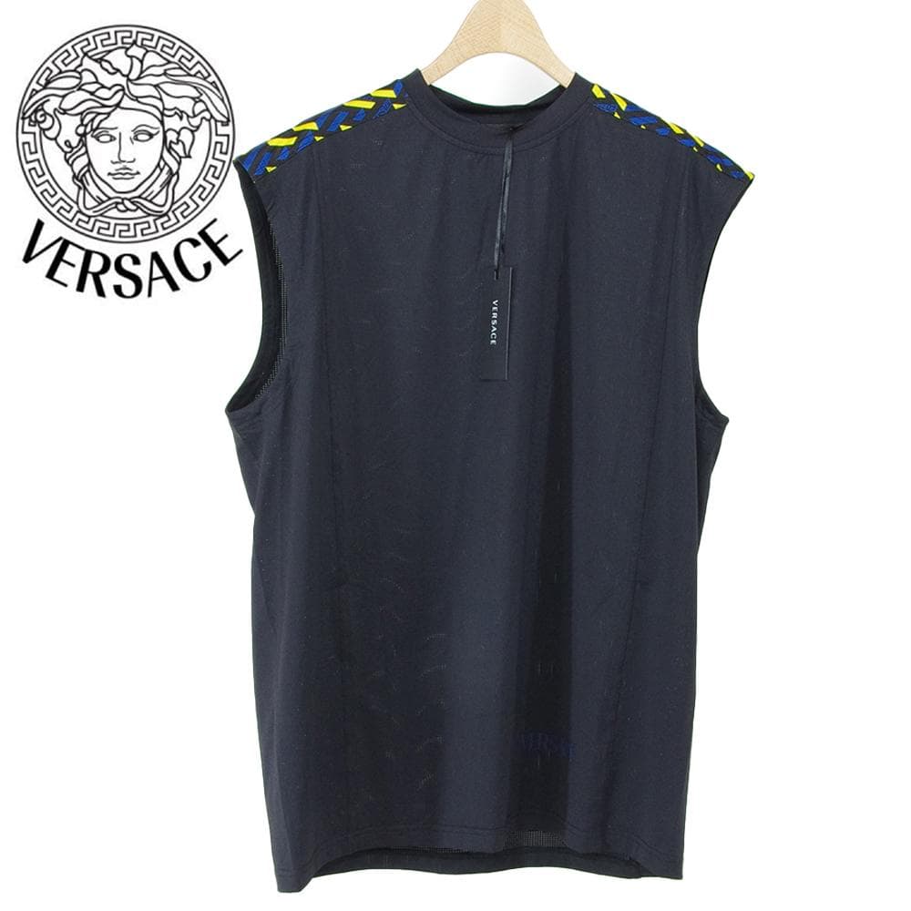 定価4.1万 伊製 ヴェルサーチェ ノースリーブシャツ3