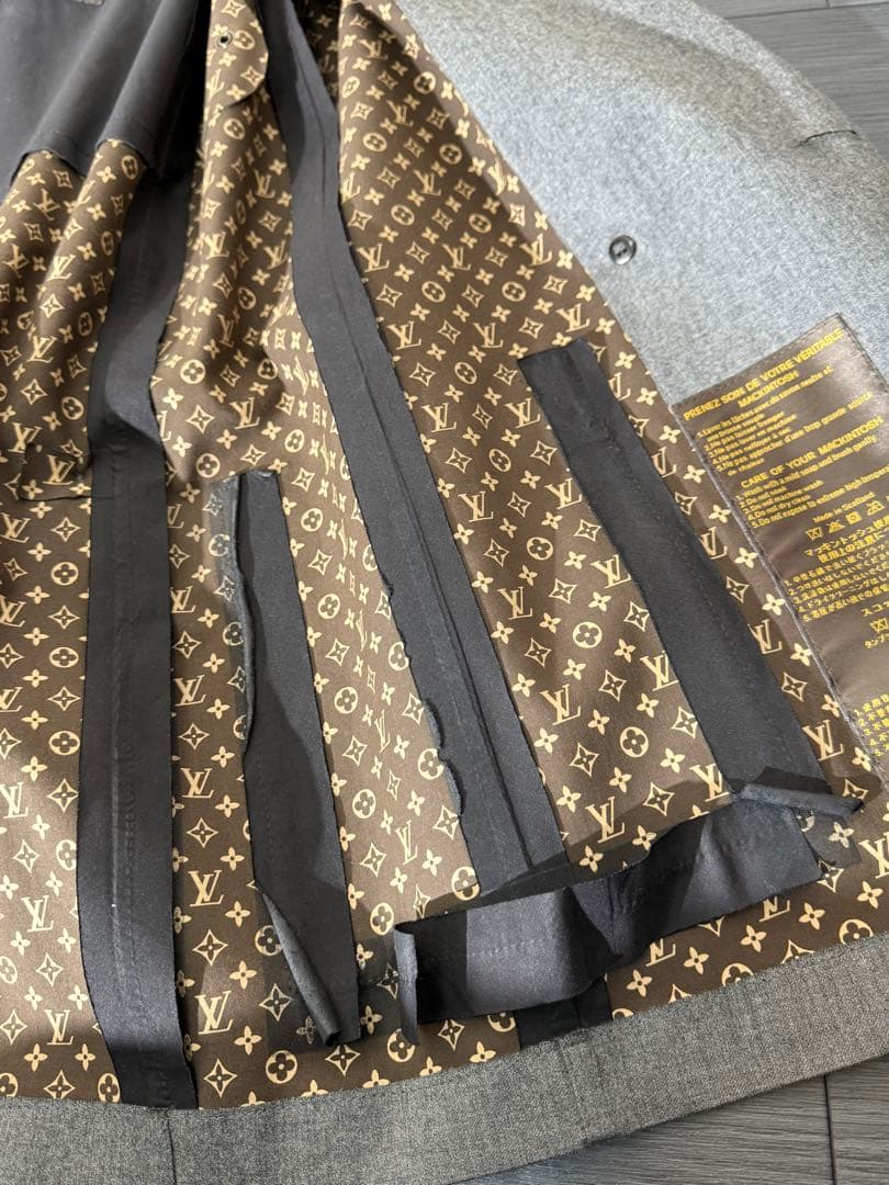 ルイヴィトン フード付きPコート