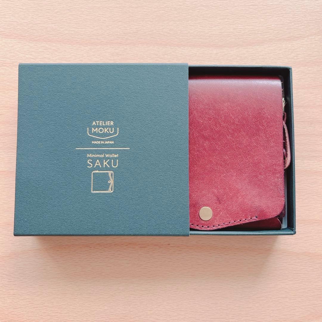 ATELIER MOKU 小さく薄い財布SAKU Ver.3 Buttero