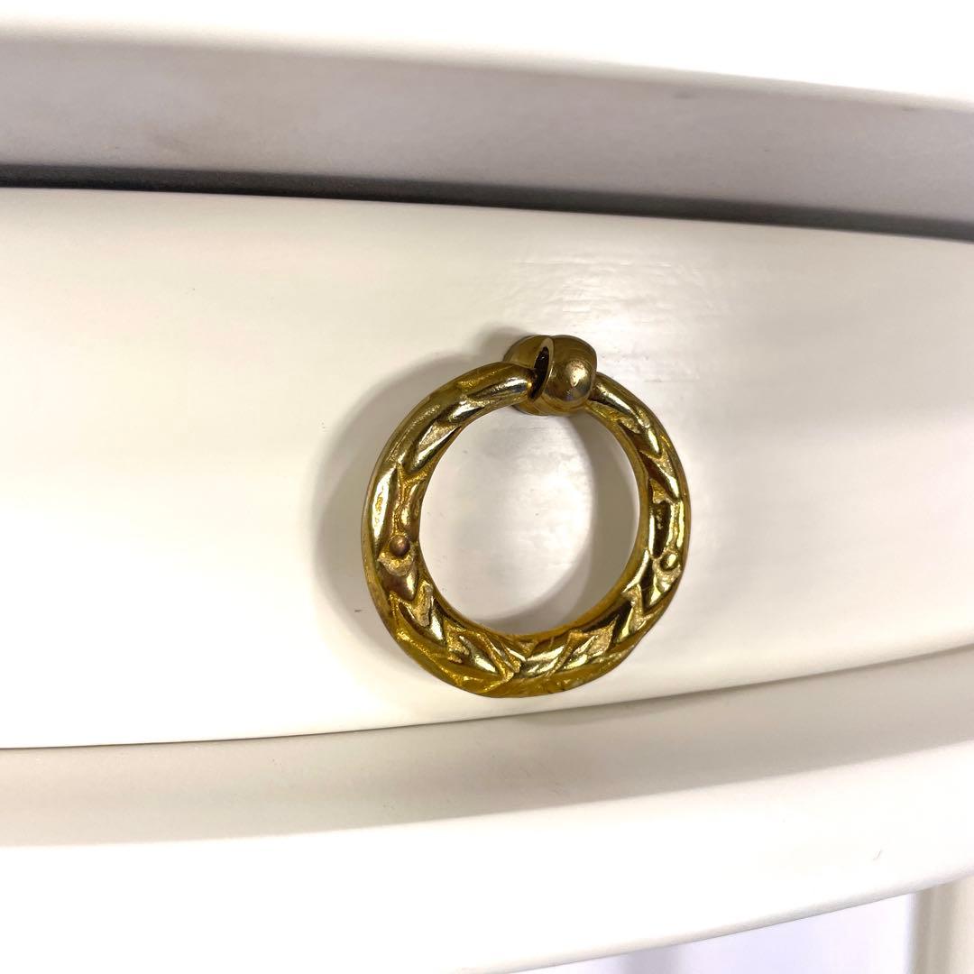 コンソールテーブル　サイドテーブル　インテリア　花台　アンティーク　　ロココ調