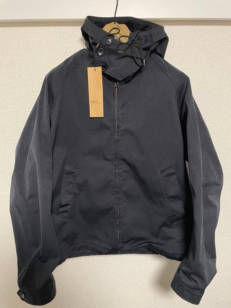 ten-c anorak dark navy 52 ハンガー付き