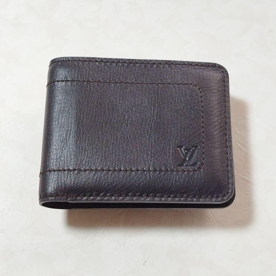Louis Vuitton ダークブラウン 二つ折り財布