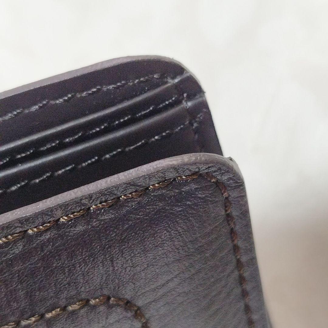 Louis Vuitton ダークブラウン 二つ折り財布