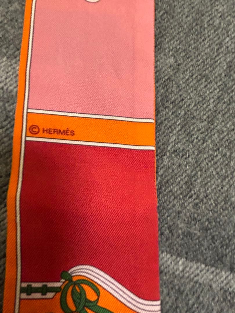 あ*き様 正規品/美品　エルメス　シルク　ツイリー　バンダナ　スカーフ