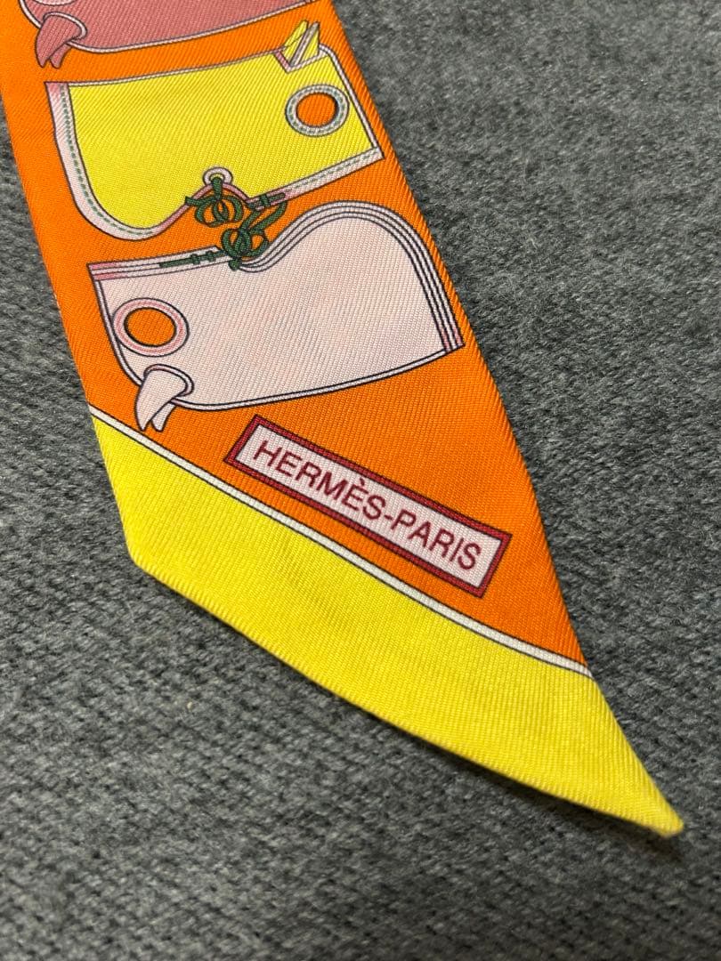 あ*き様 正規品/美品　エルメス　シルク　ツイリー　バンダナ　スカーフ