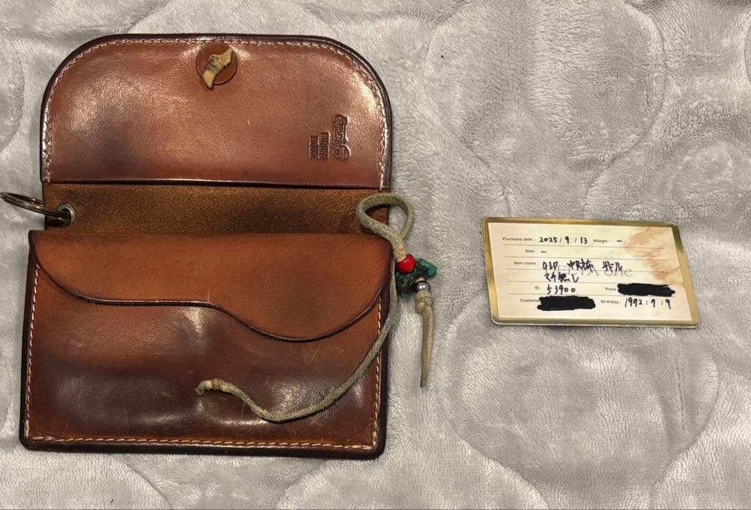 ゴローズ オールド 中財布 サドル 廃盤モデル お値下げ可能！！