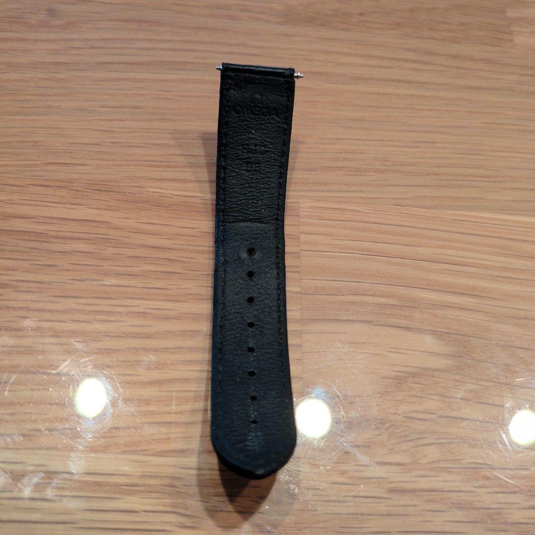 値下げ☆オメガ純正シーマスターアクアテラレザーベルト20-18mmバックル18
