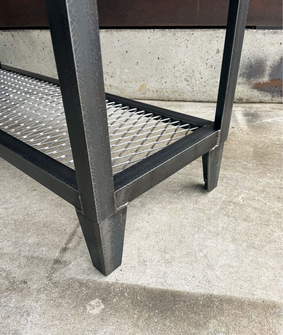 ［4段仕様］アイアンラック　植物棚　シェルフ　インダストリアル　アイアン家具