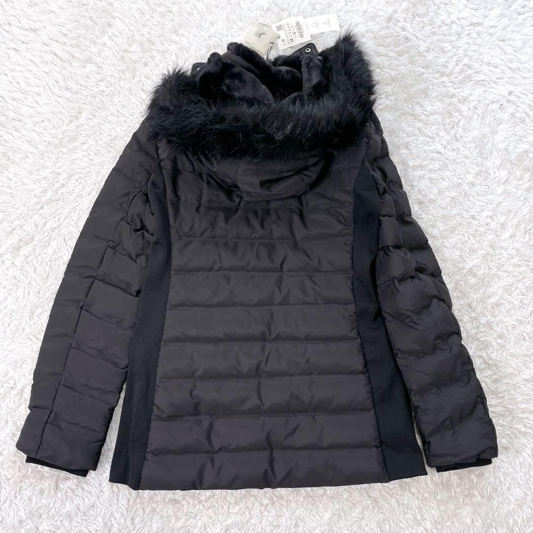新品✨️ZARA ザラ 美シルエット グレーダックダウンジャケット シームレス M