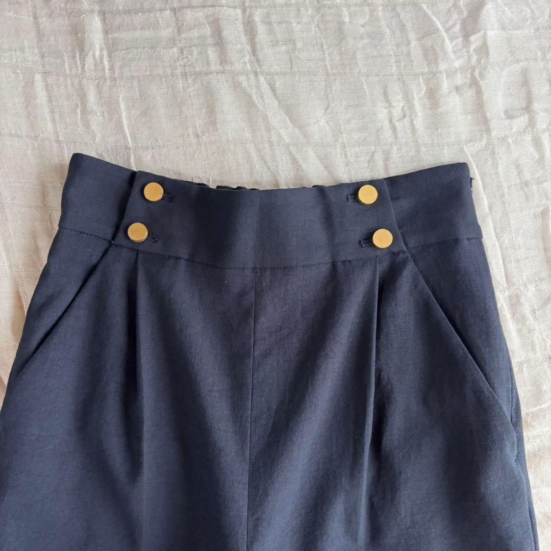 【美品】 トーナル 近年モデル パンツスーツ ダブルジャケット 金ボタン