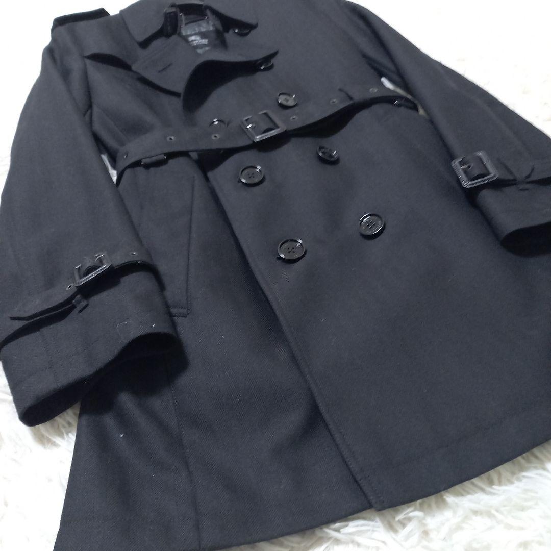 ●美品●　バーバリーブラックレーベル　トレンチコート　ライナー　ヘリンボーン