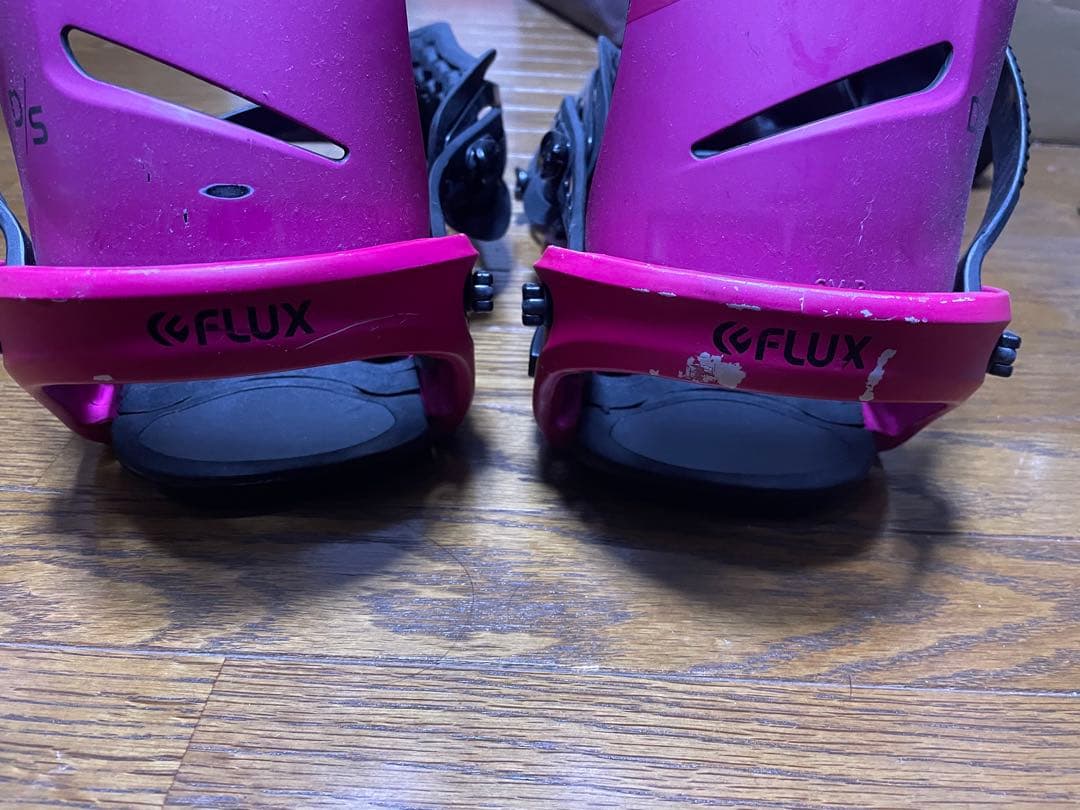 FLUX スノーボードビンディング DS Mサイズ ピンク