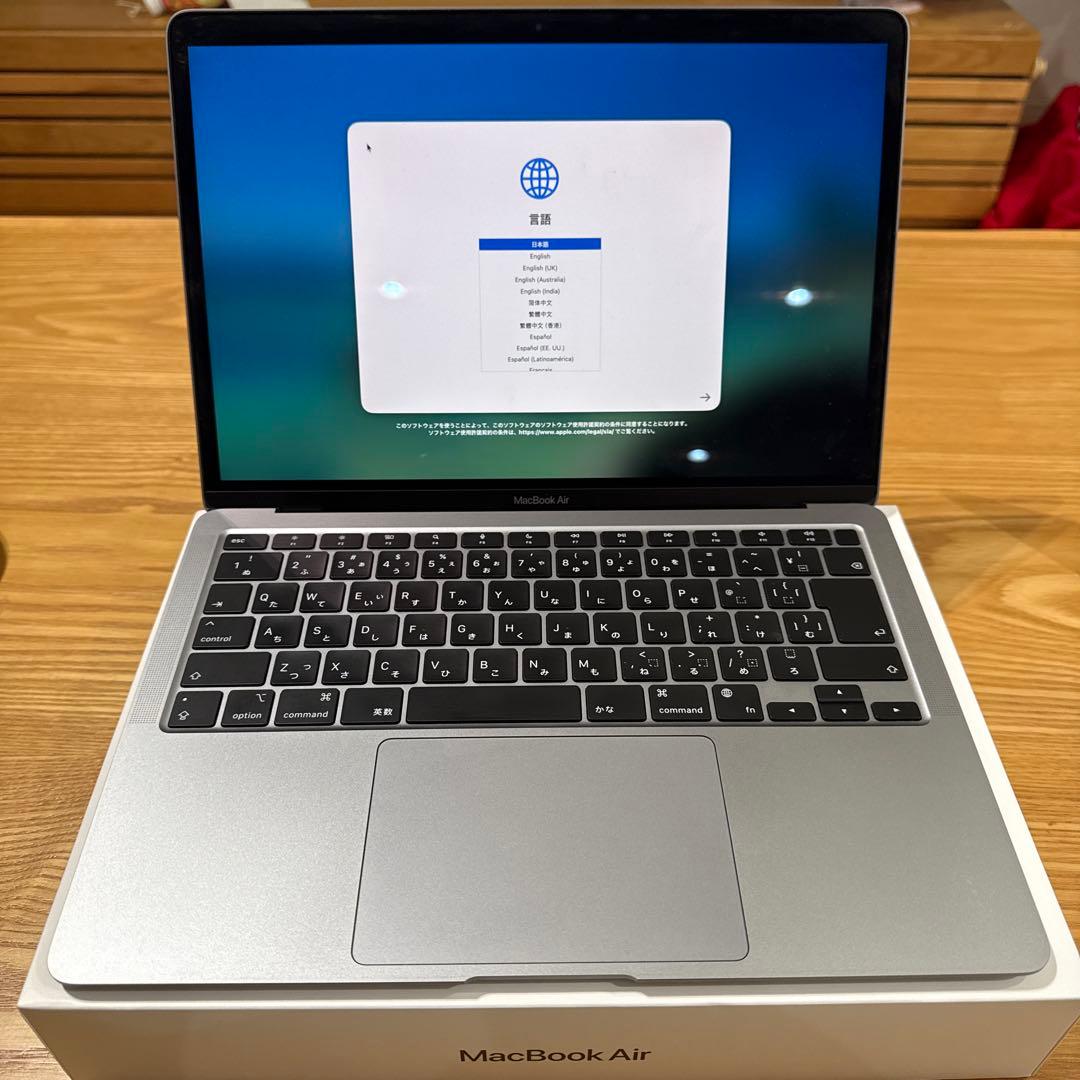 MacBook Air M1 メモリ16gb ストレージ256gb