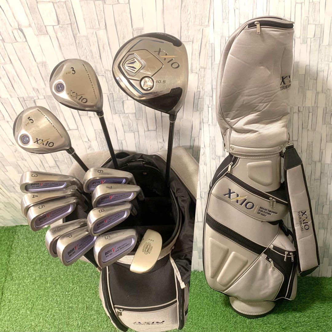 ゼクシオ希少バッグ付 XXIO8 メンズゴルフクラブセット豪華13本 初心者OK