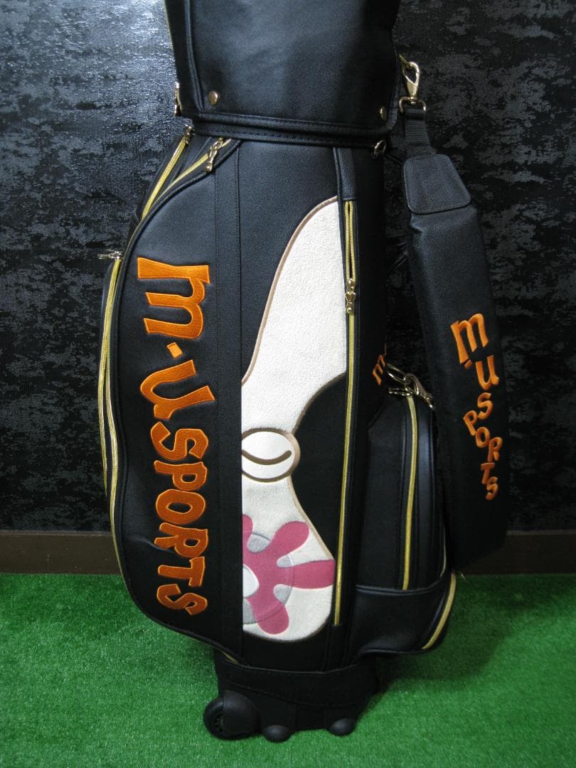 m-u SPORTS ゴルフキャディバッグ ウサギデザイン(G183)