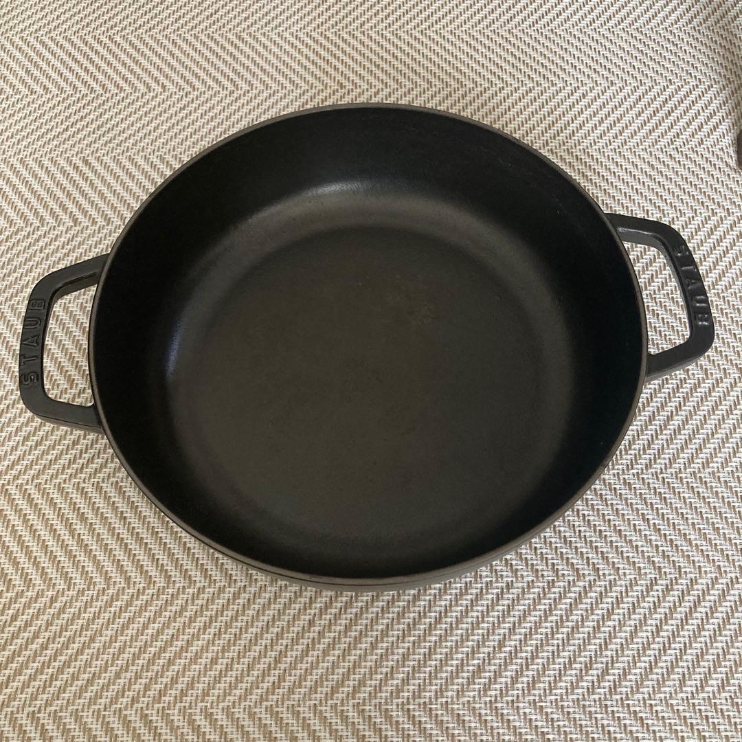 STAUB ストウブブレイザー28cm Black 黒