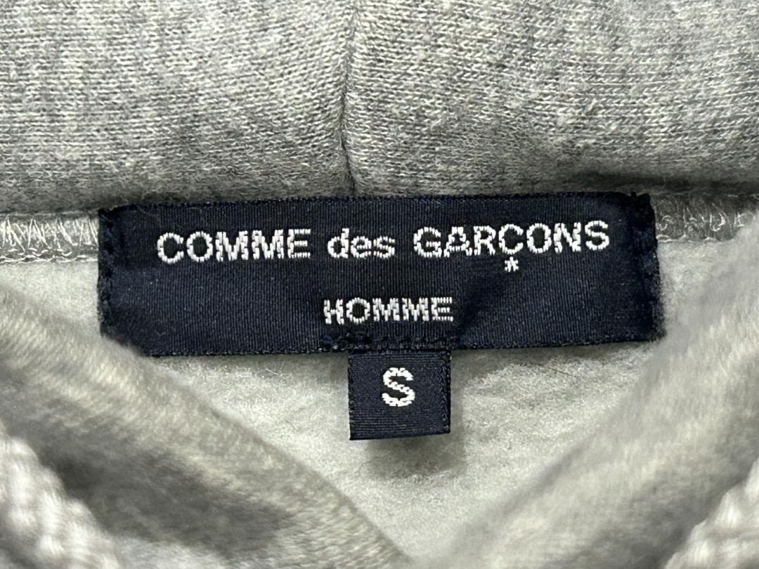 ＊COMME des GARCONS HOMME エルボーパッチ パーカー S