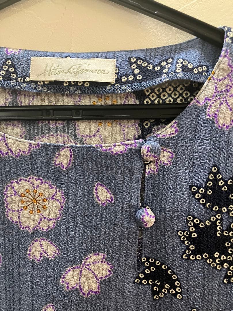 詩仙堂　ちりめん　トップス