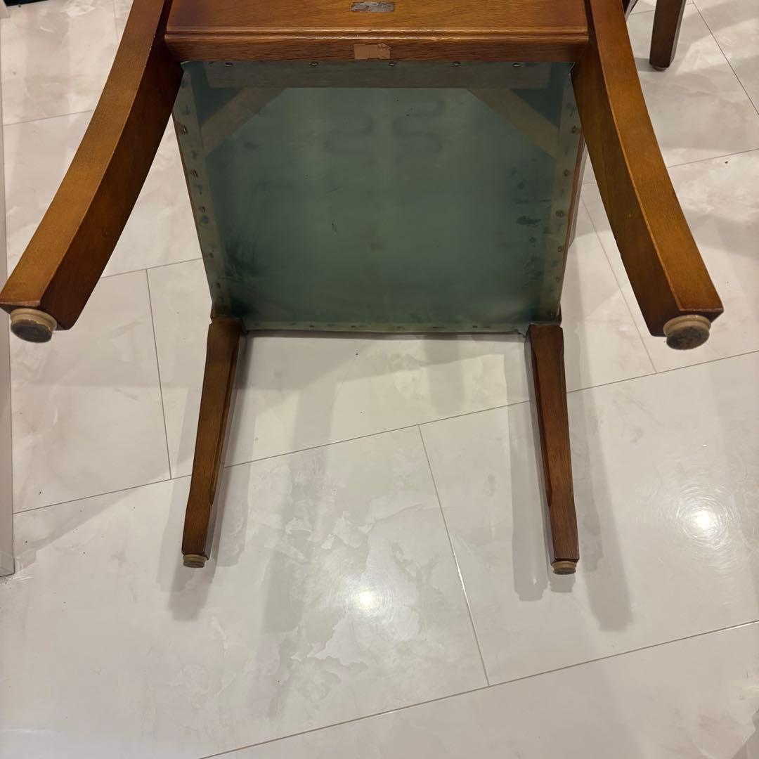 【maruni/マルニ木工】地中海シリーズダイニングチェア 1脚クラシック美品②